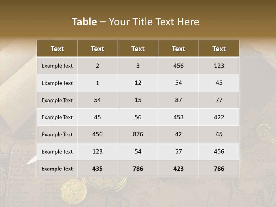 Very Old Maps PowerPoint Template