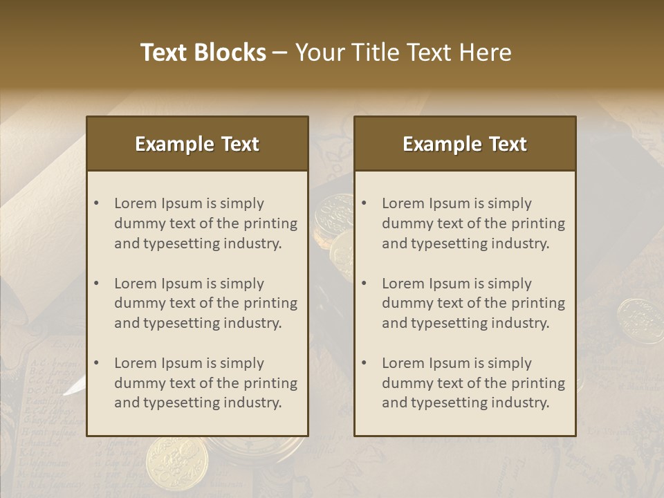 Very Old Maps PowerPoint Template