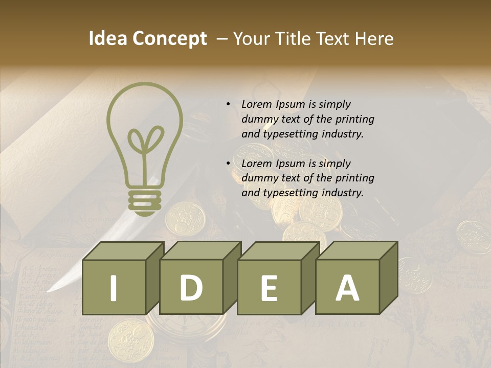 Very Old Maps PowerPoint Template