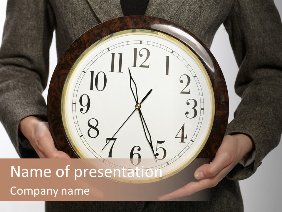 Alarm Clock PowerPoint Template