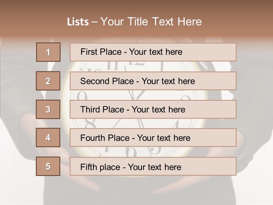 Alarm Clock PowerPoint Template
