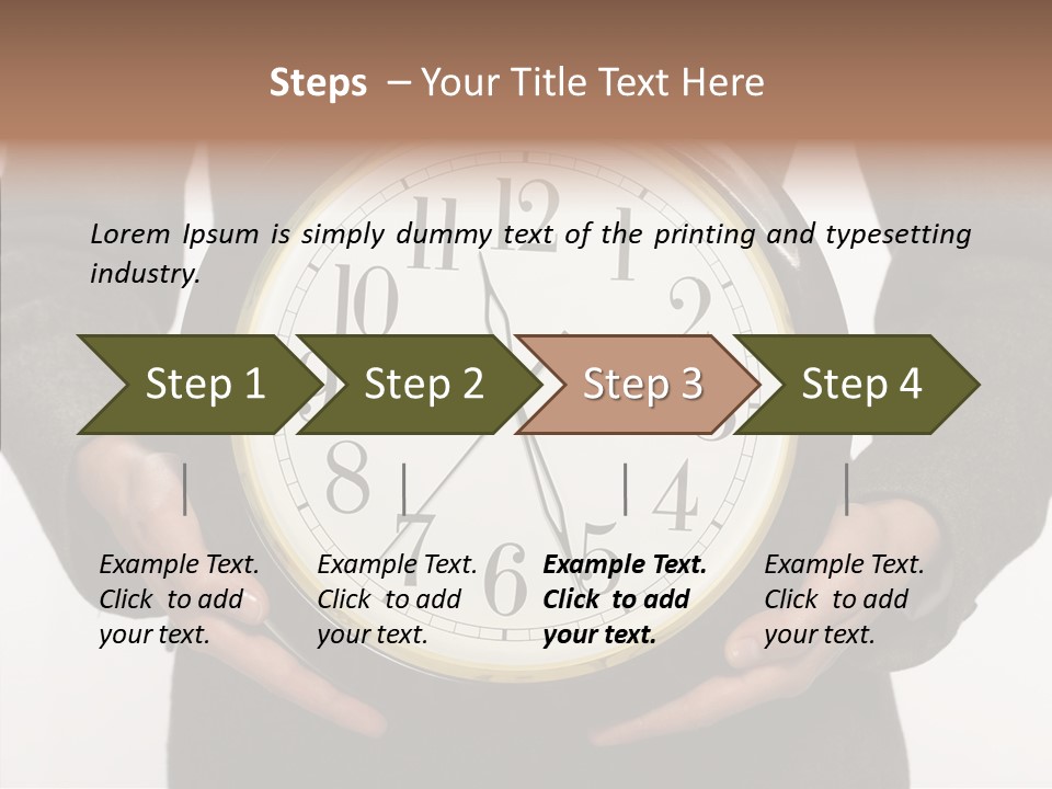 Alarm Clock PowerPoint Template