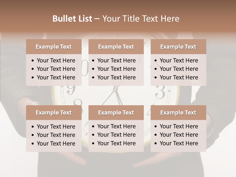 Alarm Clock PowerPoint Template