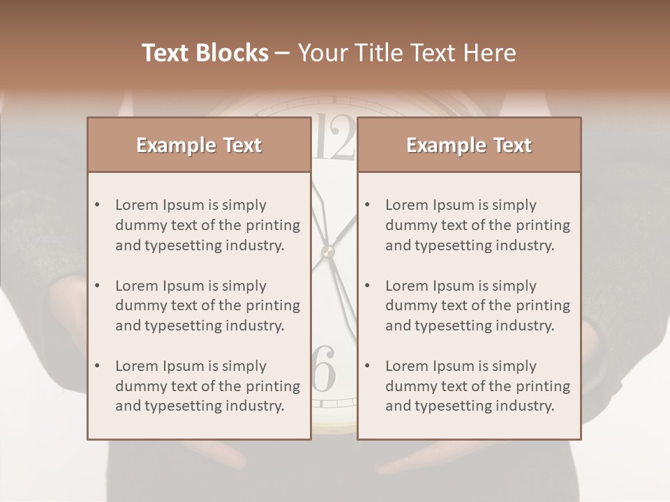 Alarm Clock PowerPoint Template