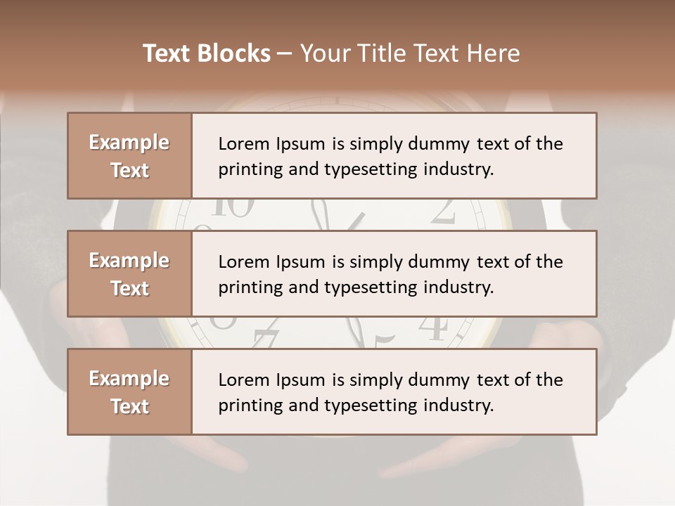 Alarm Clock PowerPoint Template