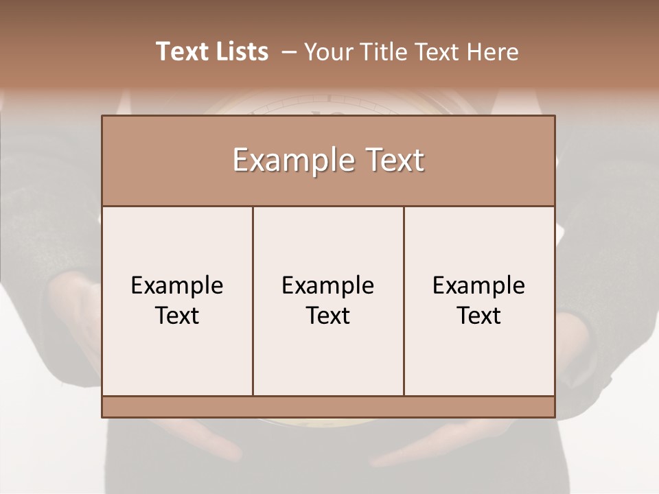 Alarm Clock PowerPoint Template