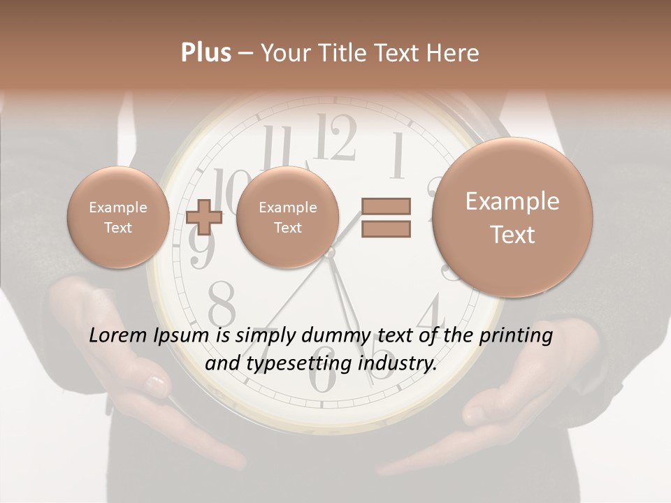 Alarm Clock PowerPoint Template