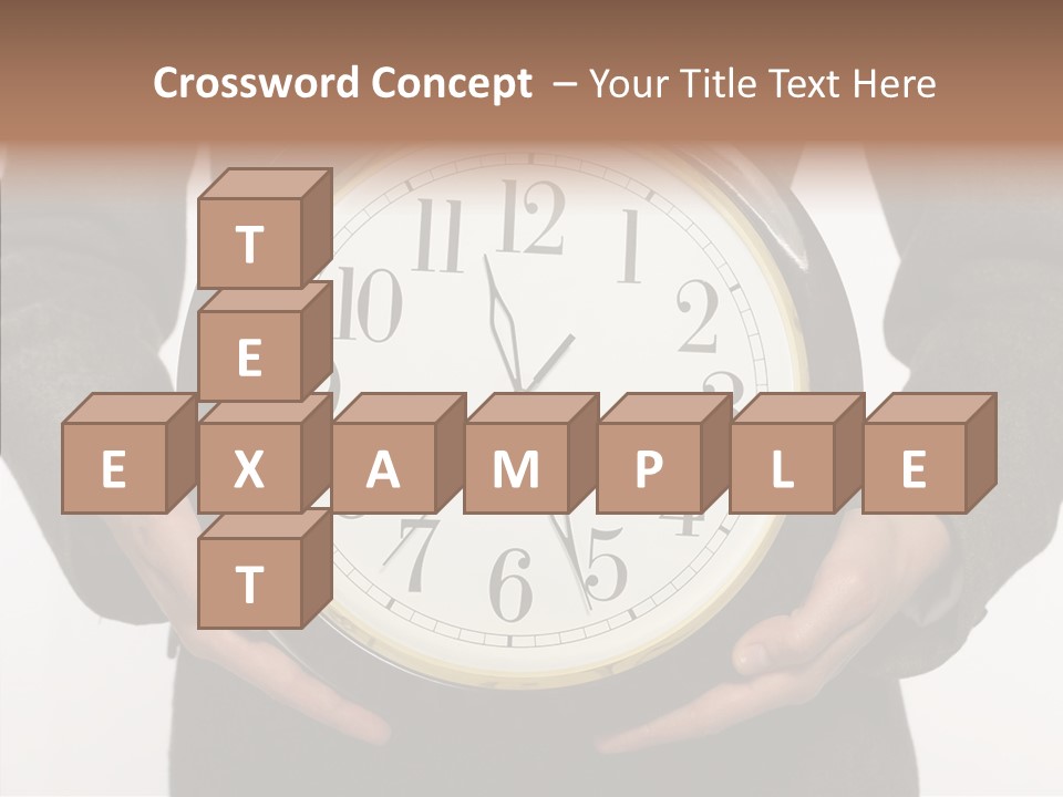 Alarm Clock PowerPoint Template