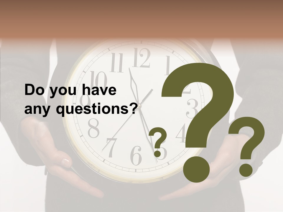 Alarm Clock PowerPoint Template