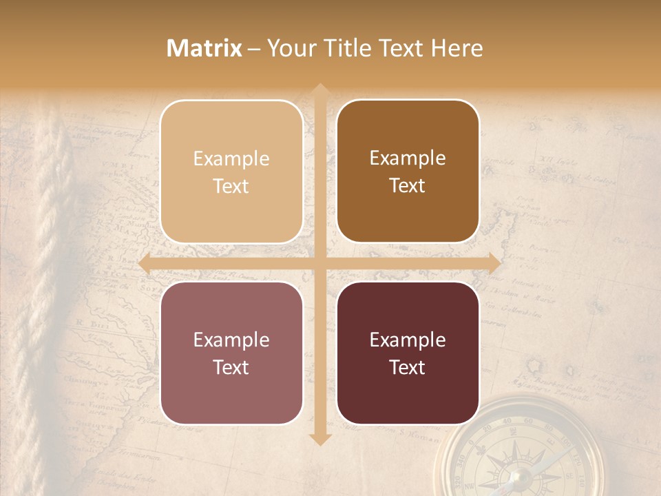 Century Map Jacket PowerPoint Template