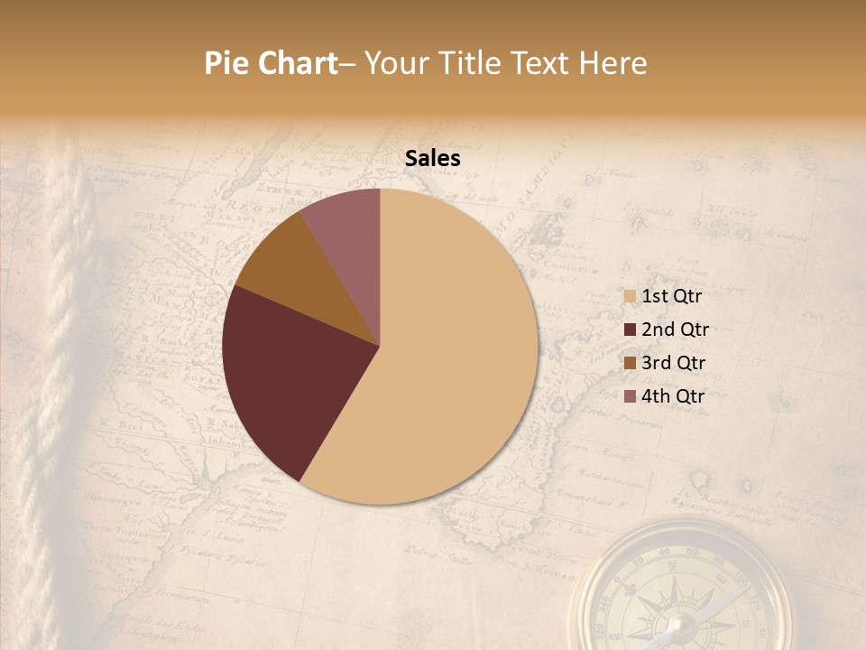 Century Map Jacket PowerPoint Template
