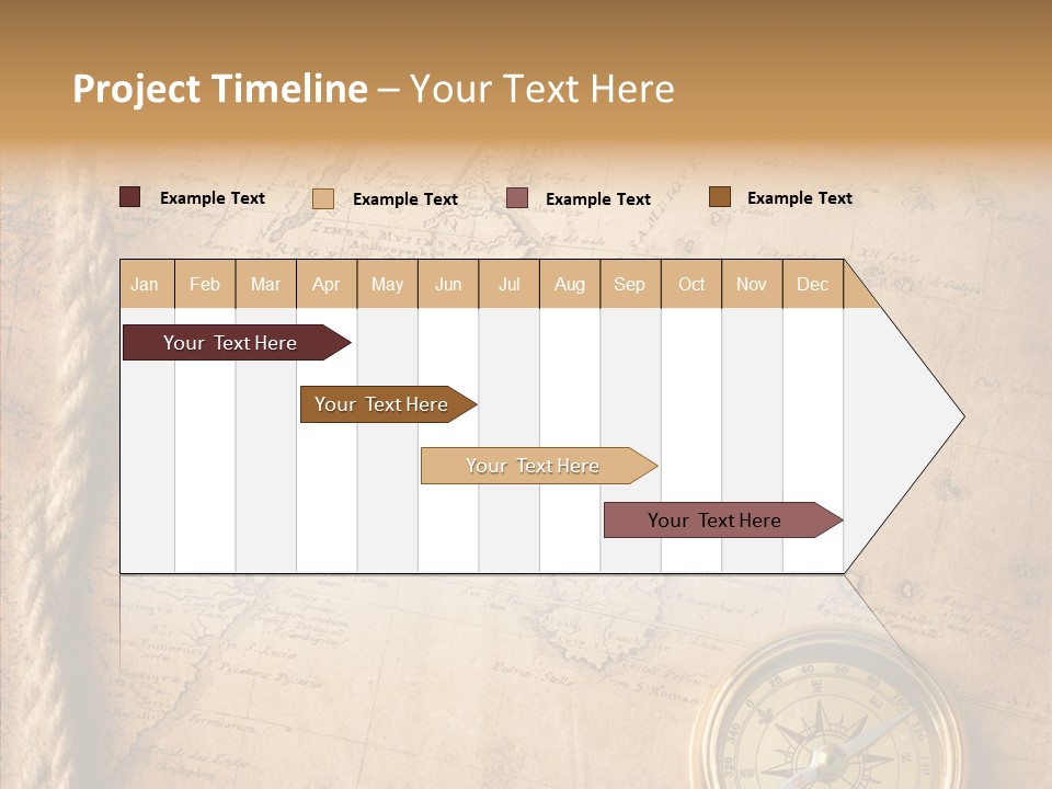 Century Map Jacket PowerPoint Template