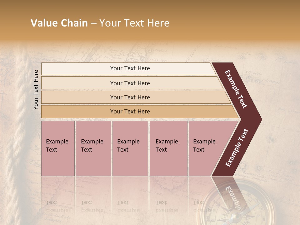 Century Map Jacket PowerPoint Template