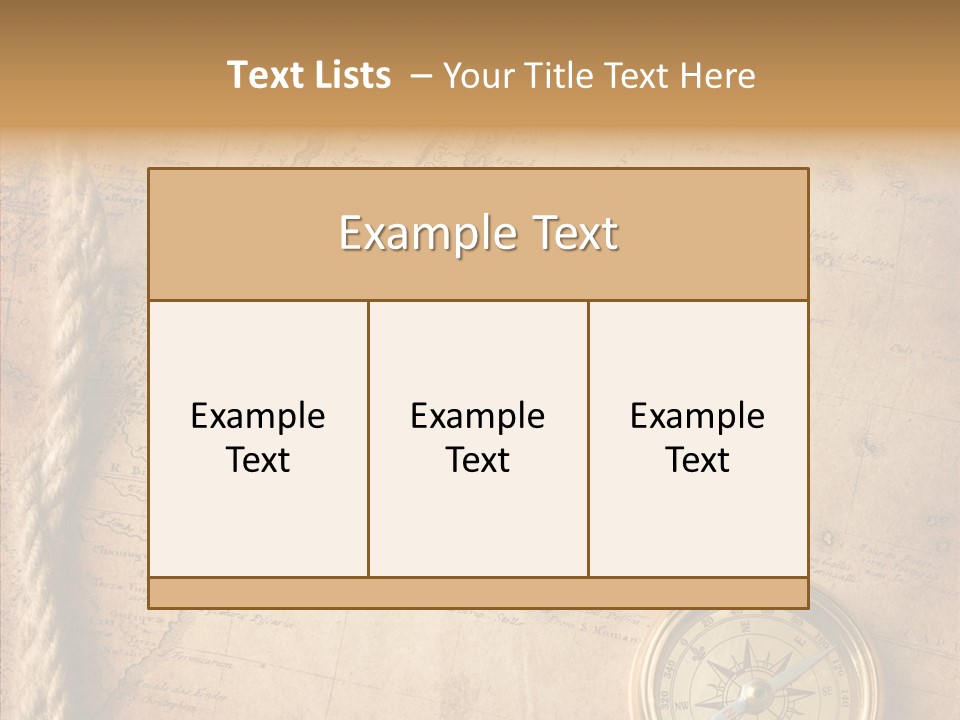Century Map Jacket PowerPoint Template