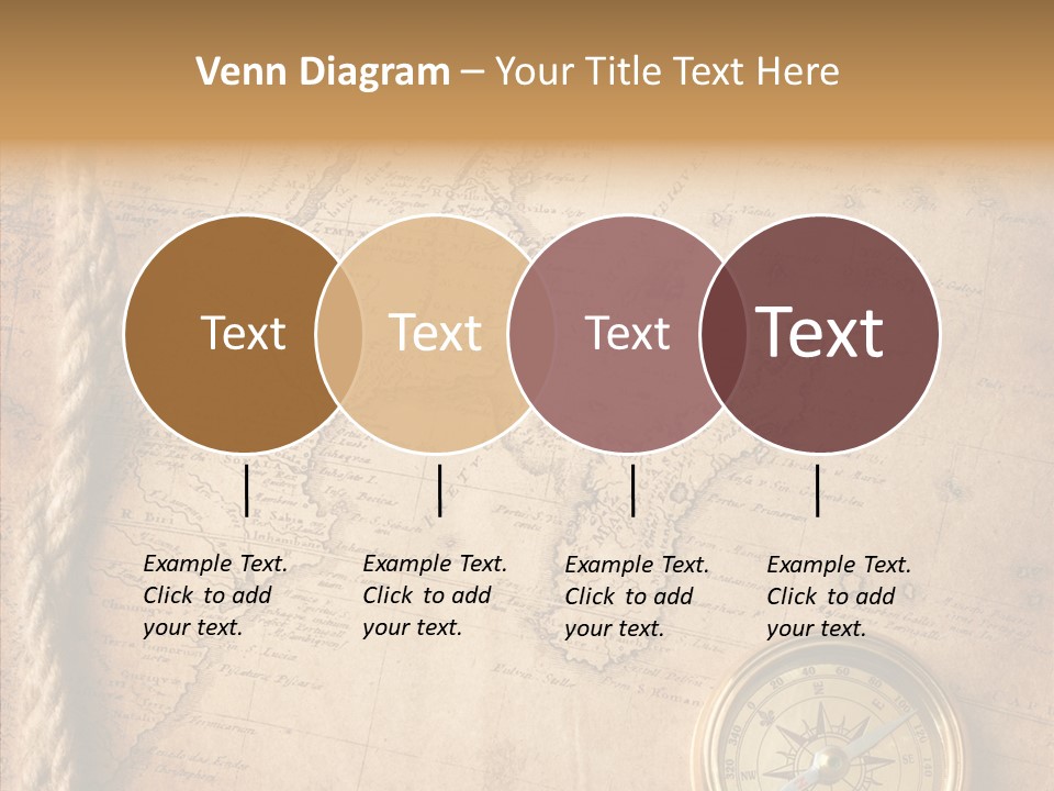 Century Map Jacket PowerPoint Template