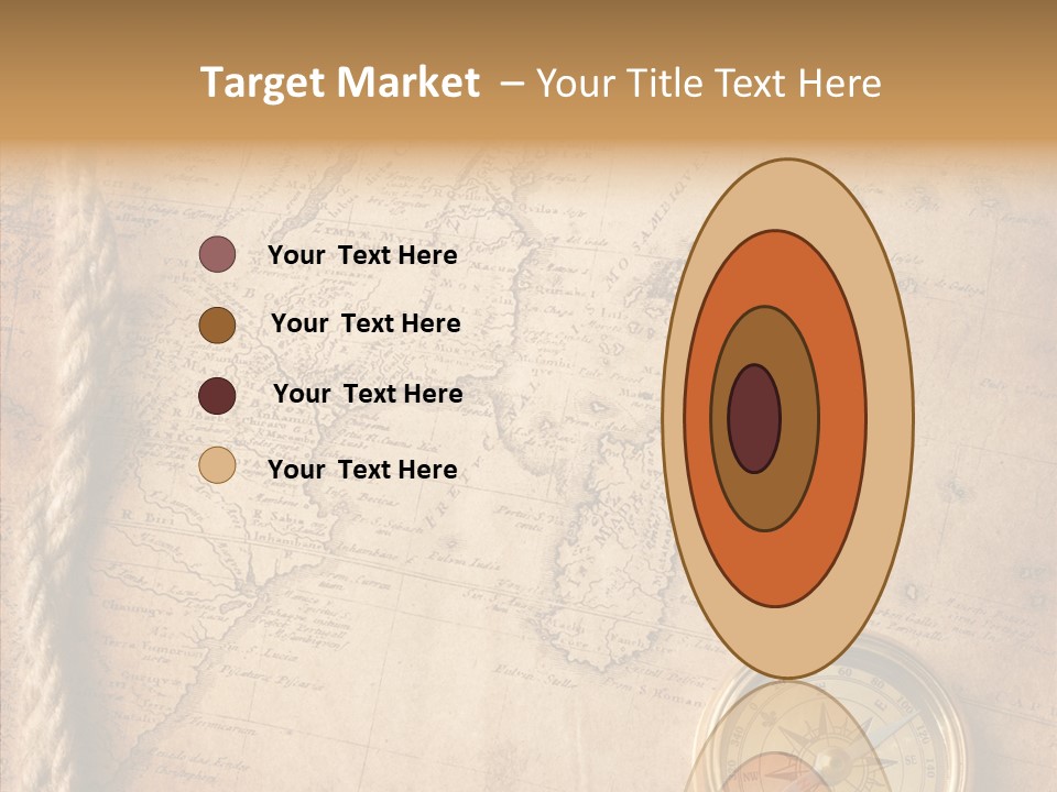 Century Map Jacket PowerPoint Template