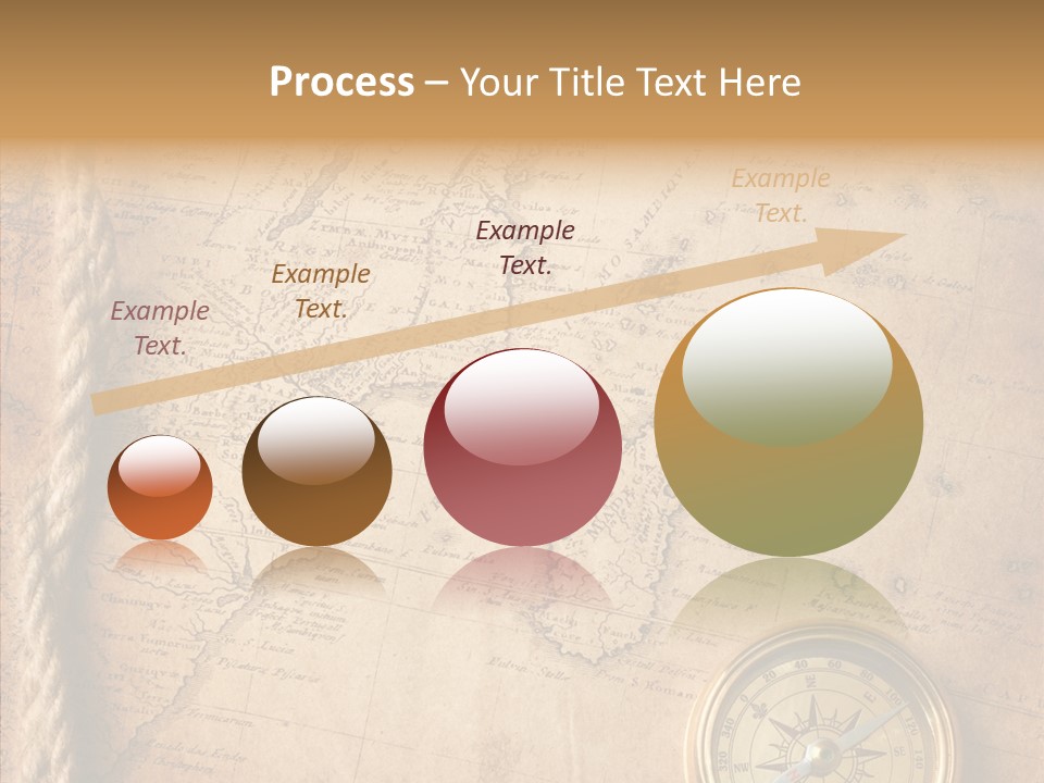 Century Map Jacket PowerPoint Template