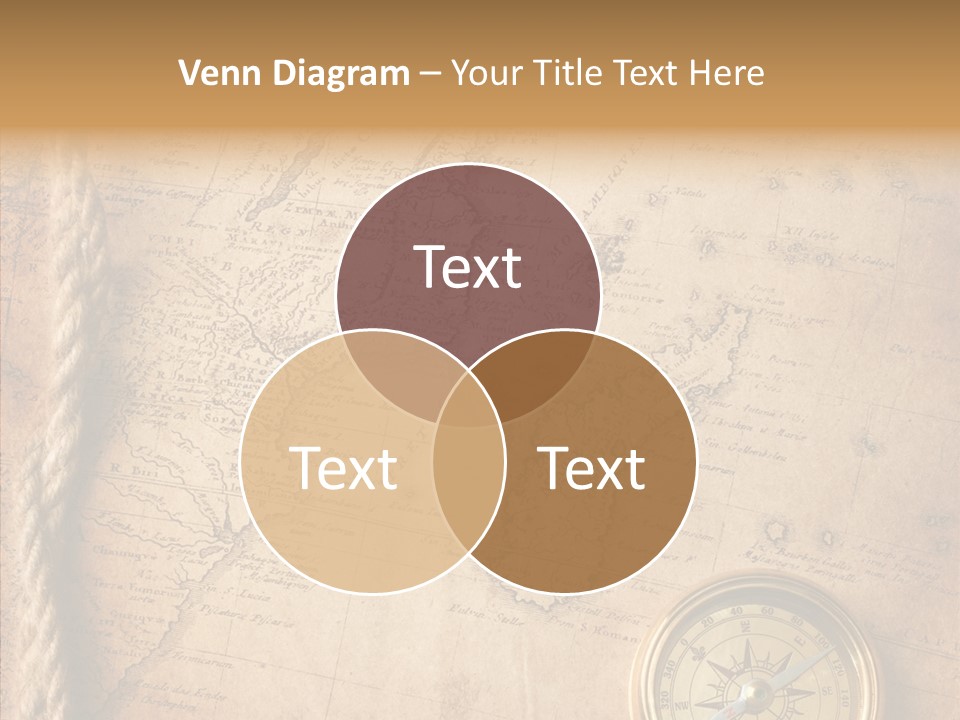 Century Map Jacket PowerPoint Template