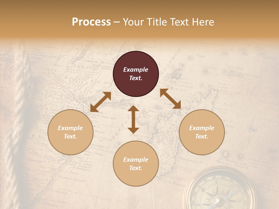 Century Map Jacket PowerPoint Template