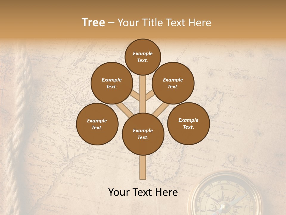 Century Map Jacket PowerPoint Template