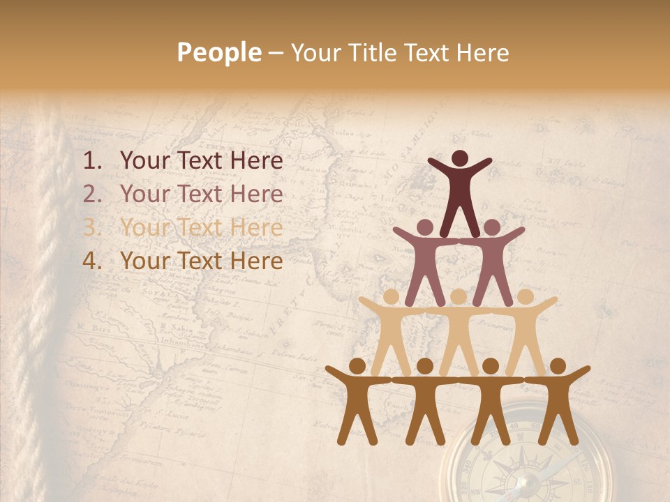 Century Map Jacket PowerPoint Template