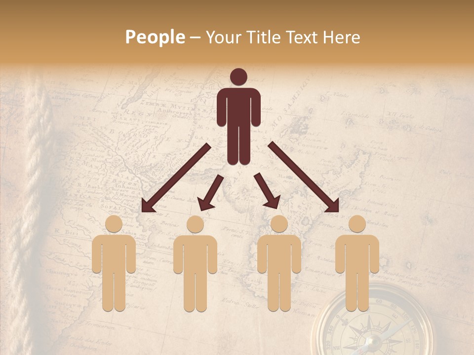 Century Map Jacket PowerPoint Template