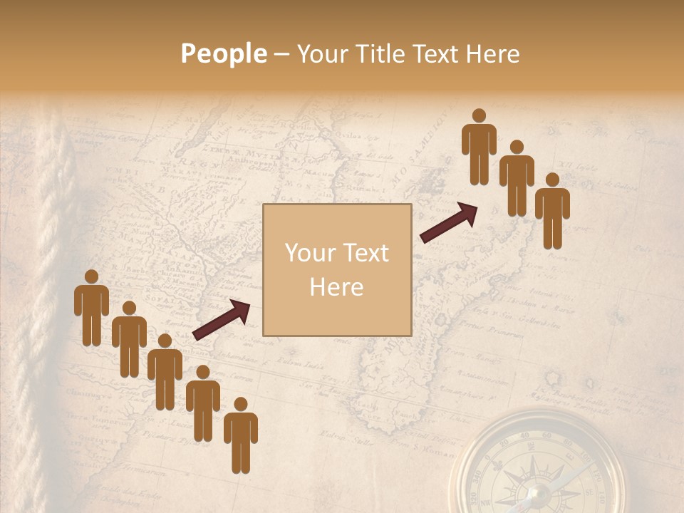 Century Map Jacket PowerPoint Template