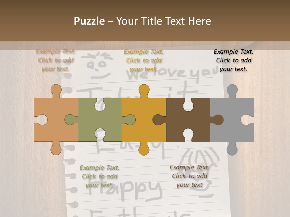 Father's Day Handmade Gifts PowerPoint Template