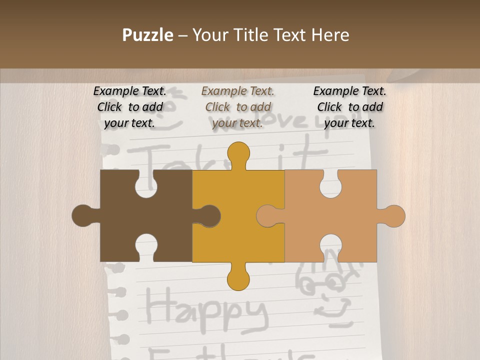 Father's Day Handmade Gifts PowerPoint Template