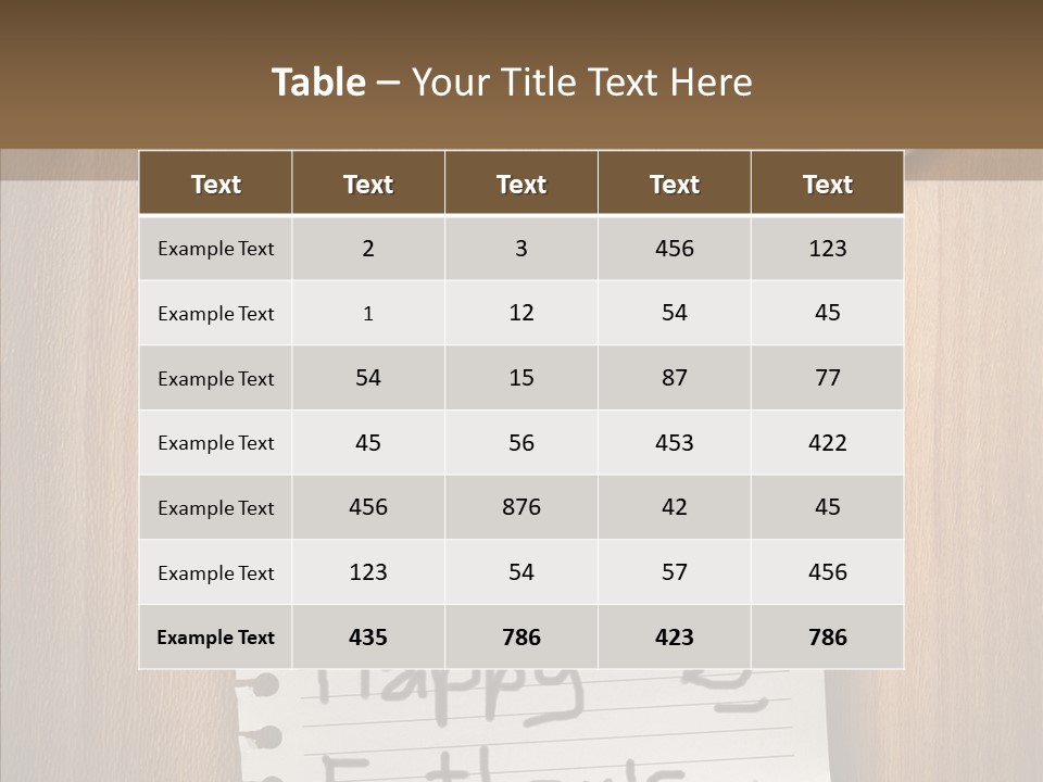 Father's Day Handmade Gifts PowerPoint Template