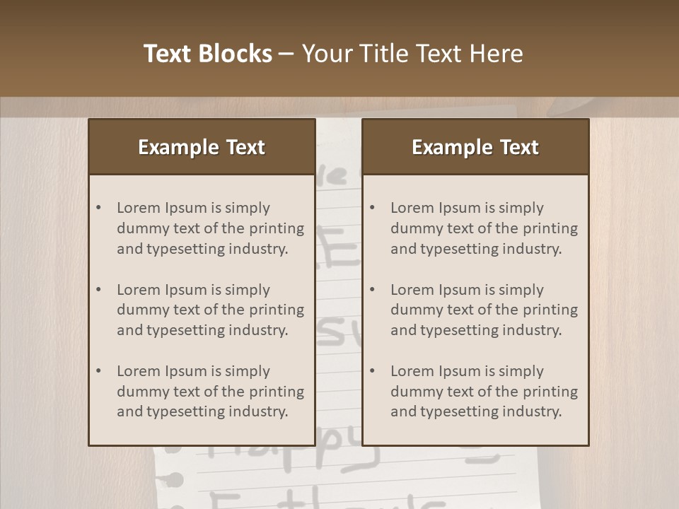 Father's Day Handmade Gifts PowerPoint Template