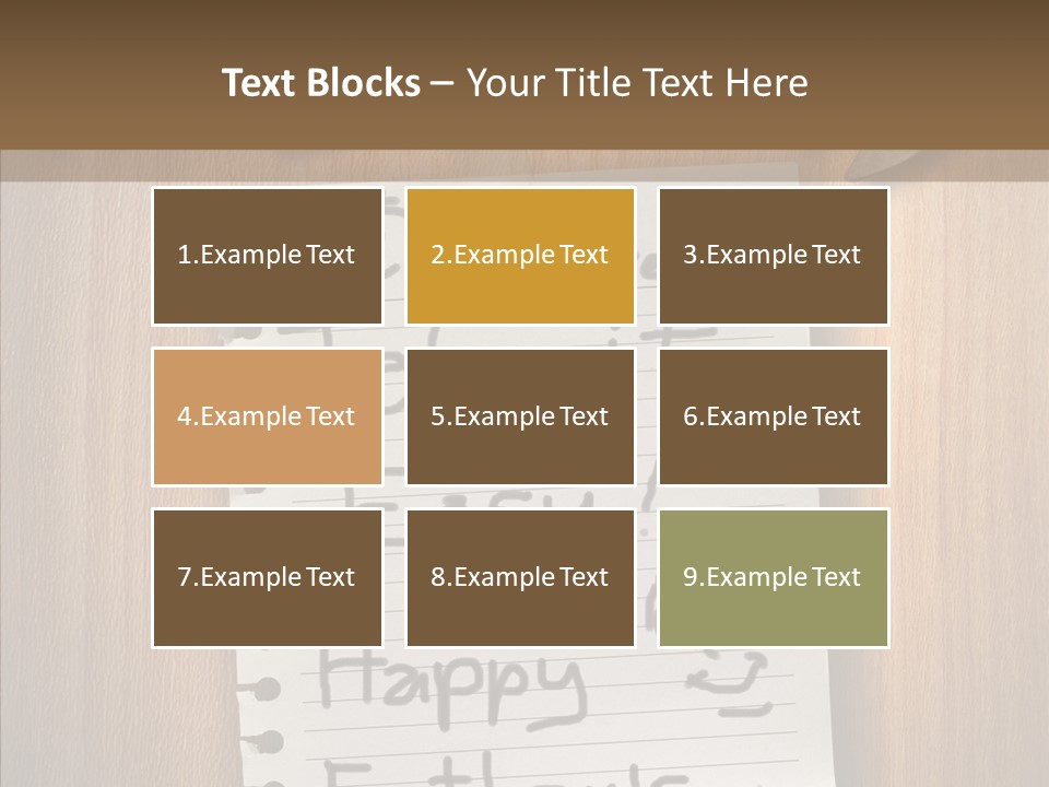 Father's Day Handmade Gifts PowerPoint Template