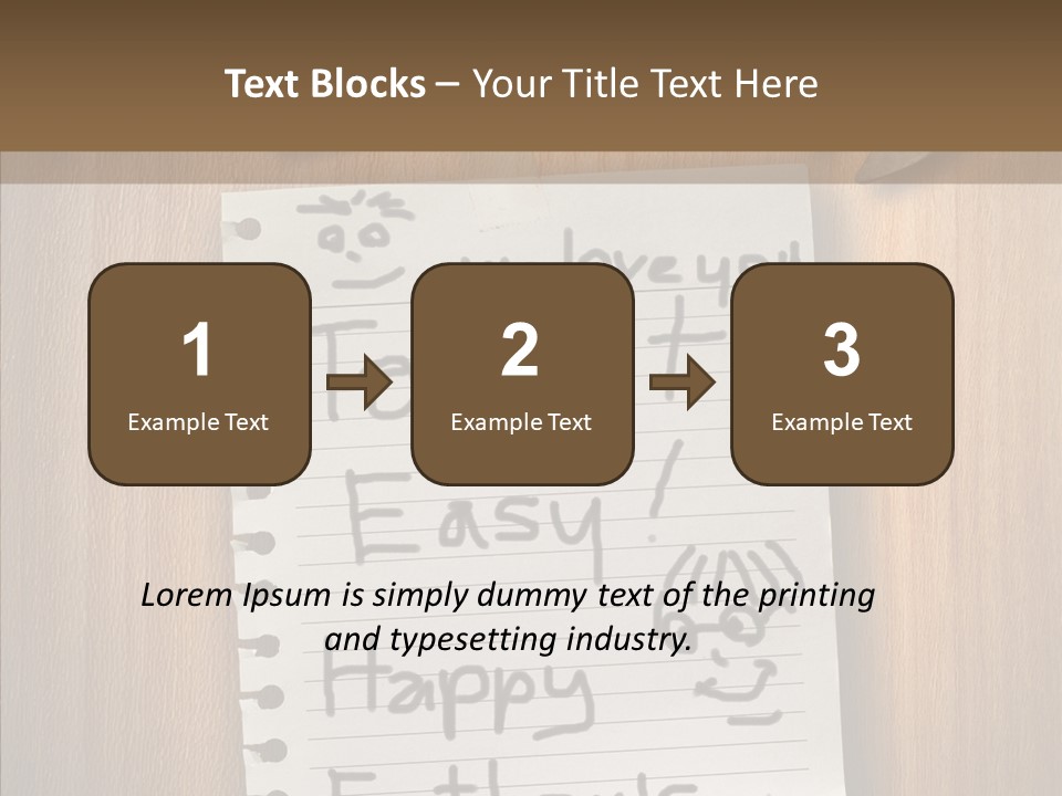 Father's Day Handmade Gifts PowerPoint Template