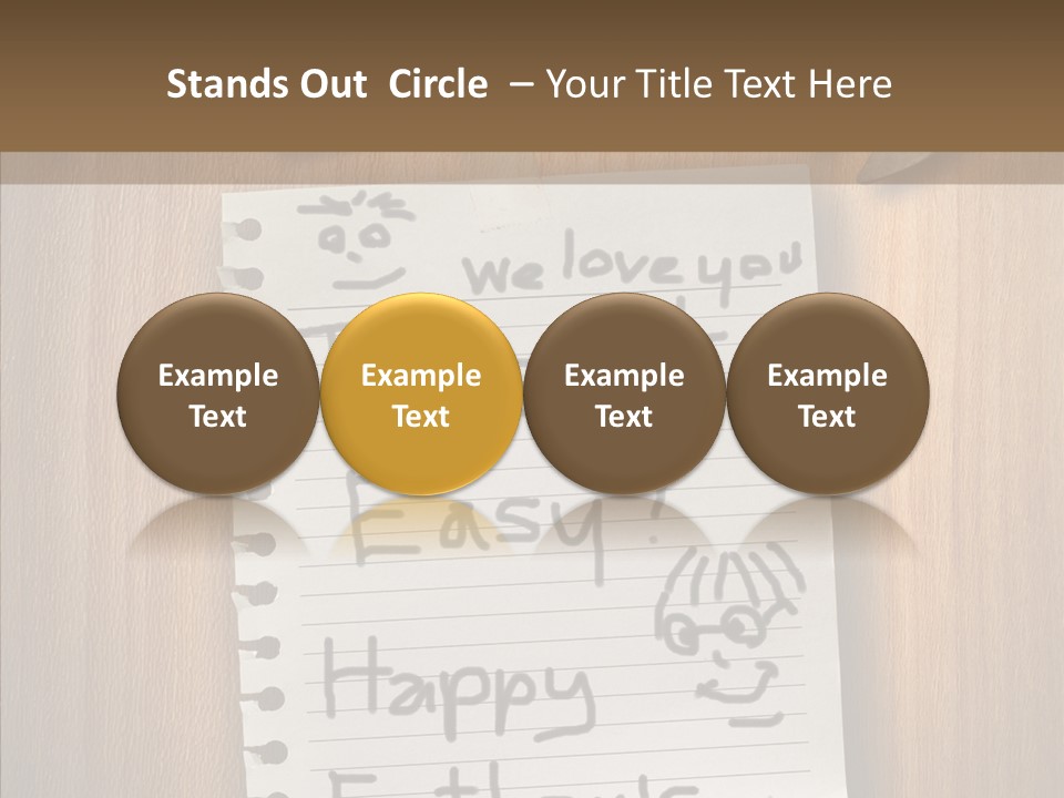 Father's Day Handmade Gifts PowerPoint Template