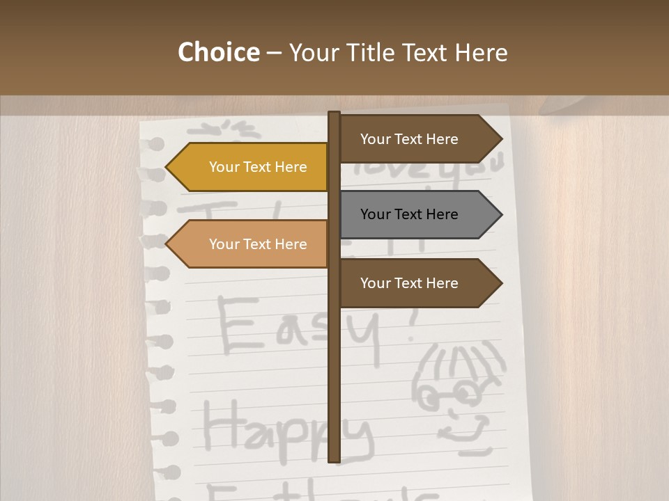 Father's Day Handmade Gifts PowerPoint Template