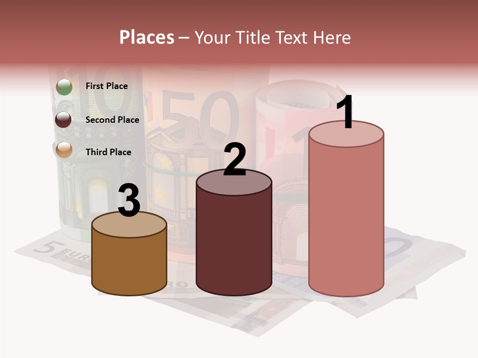 European Roll Euro PowerPoint Template