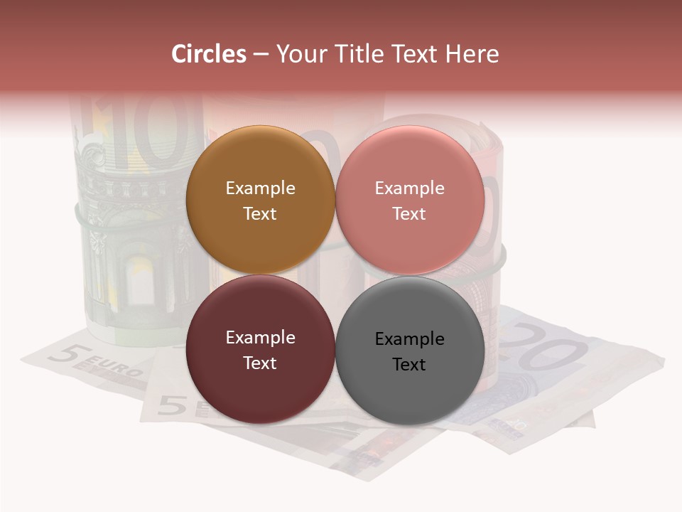 European Roll Euro PowerPoint Template