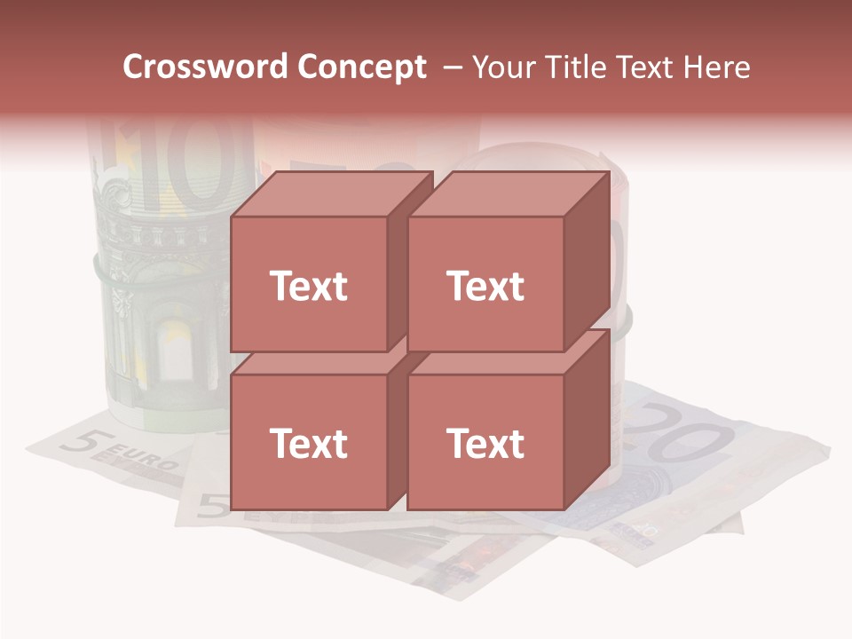 European Roll Euro PowerPoint Template