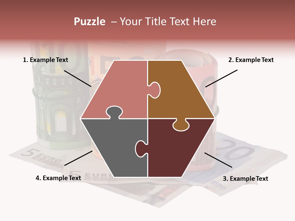 European Roll Euro PowerPoint Template