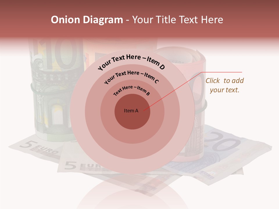 European Roll Euro PowerPoint Template