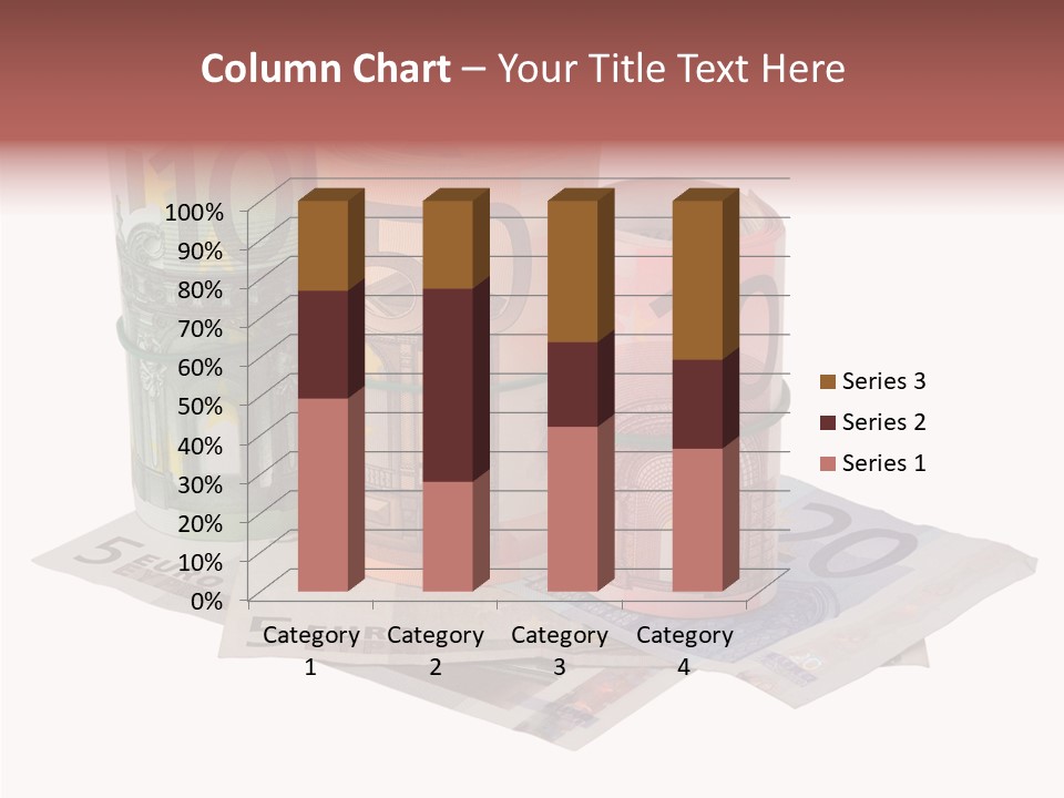 European Roll Euro PowerPoint Template