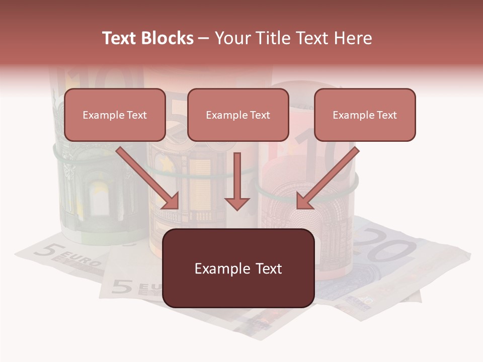 European Roll Euro PowerPoint Template
