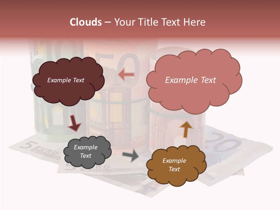 European Roll Euro PowerPoint Template
