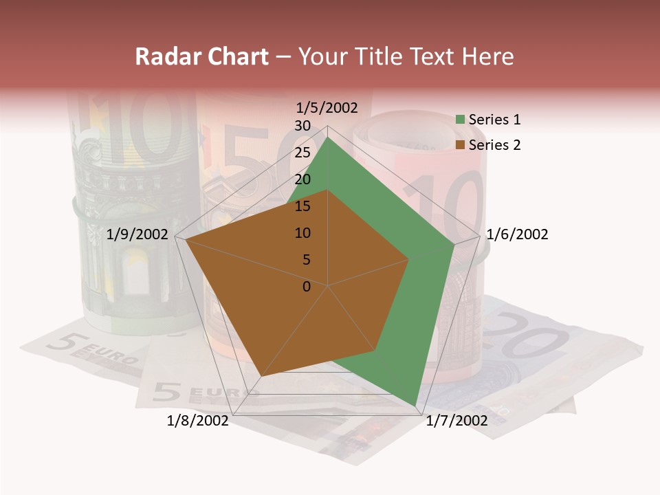 European Roll Euro PowerPoint Template