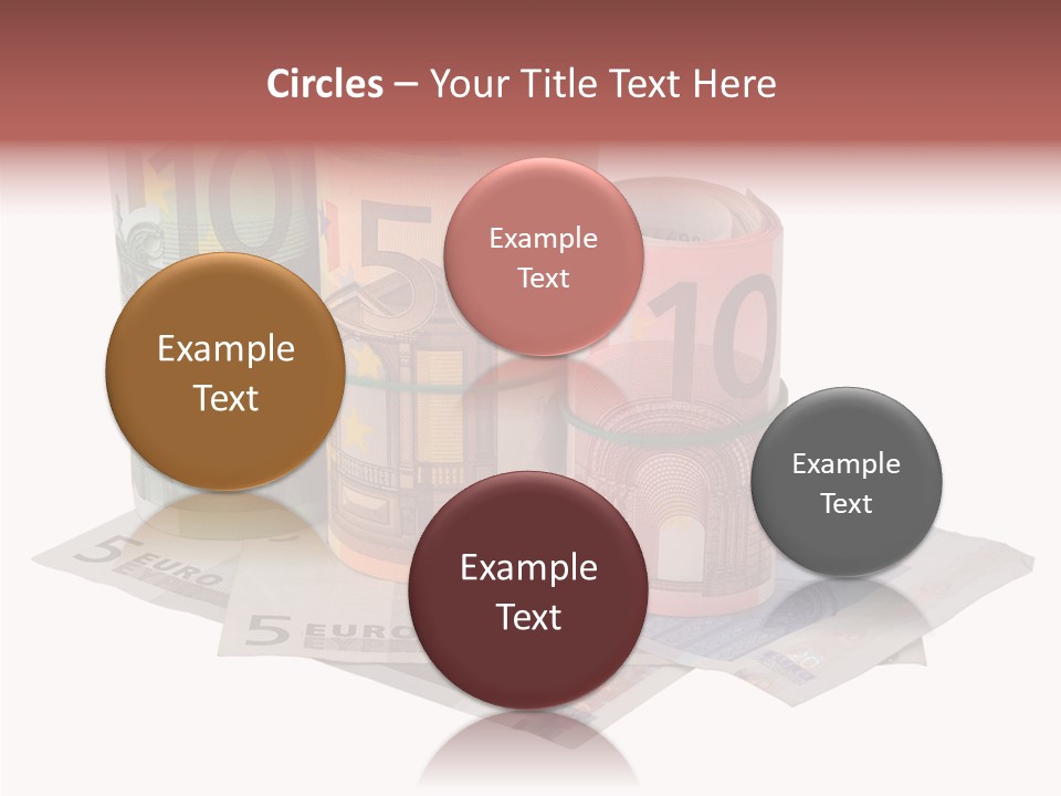 European Roll Euro PowerPoint Template