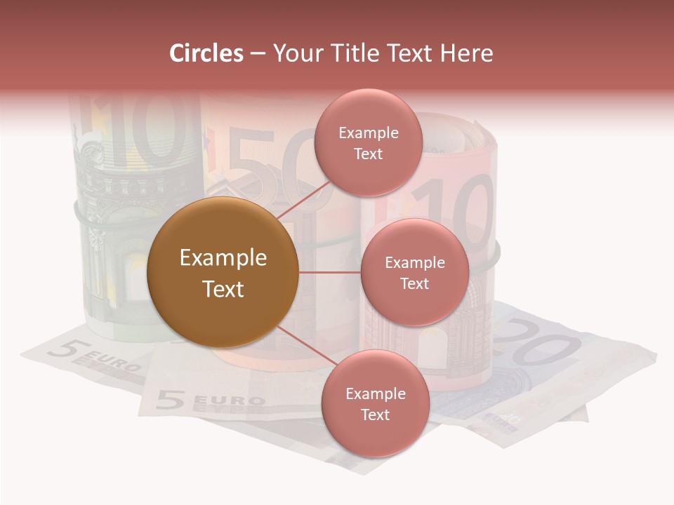 European Roll Euro PowerPoint Template