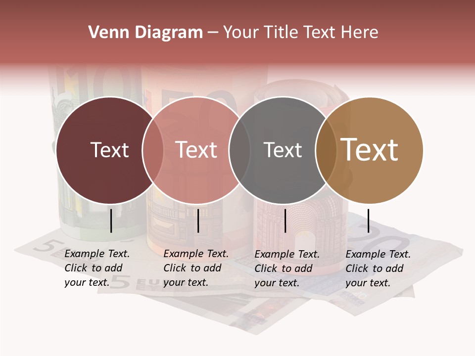 European Roll Euro PowerPoint Template