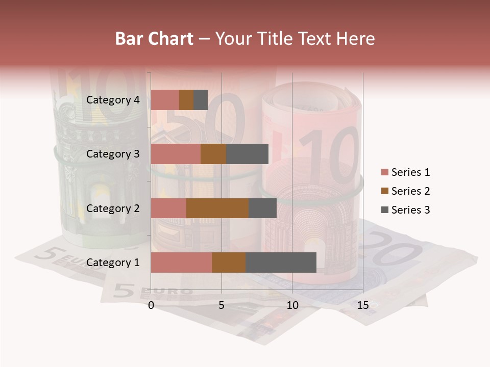 European Roll Euro PowerPoint Template