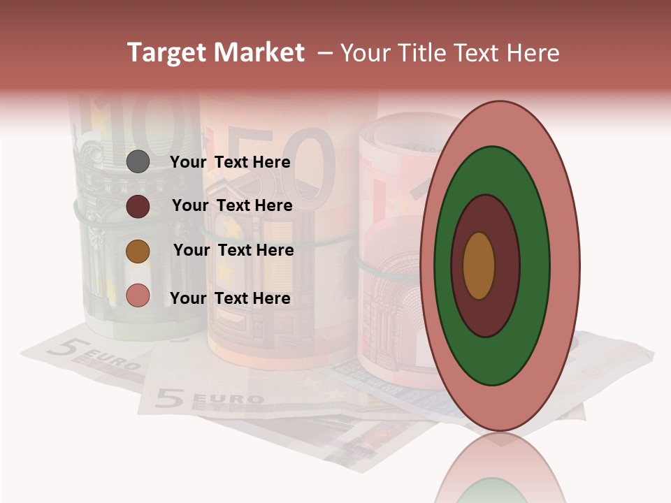 European Roll Euro PowerPoint Template