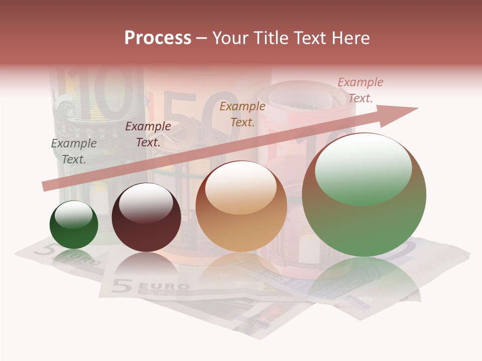 European Roll Euro PowerPoint Template